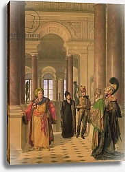 Постер Изабе Луи The Main Staircase of the Louvre, 1817