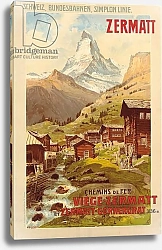 Постер Zermatt, c.1900