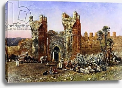 Постер Уикс Эдвин At the Gate of Shelah, Past and Present, c.1878