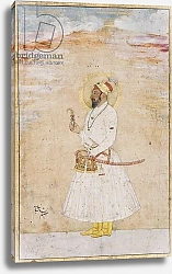 Постер Школа: Индийская 18в 'Azim us Shan Bahadur, c.1720