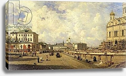 Постер Боголюбов Алексей View of the Christ Saviour Cathedral in Moscow, 1880