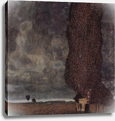 Постер Климт Густав (Gustav Klimt) Тополь-исполин, или Надвигающаяся гроза