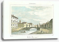 Постер St.Petersbourg, Vue du Pont Rouge 1