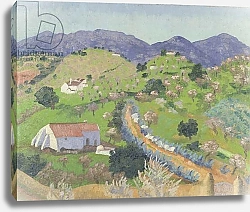 Постер Моррис Седрик (совр) Landscape Near Lago, Algarve, Portugal
