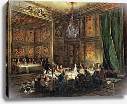 Постер Оливер Майкл Dinner of the Prince of Conti in the Temple, 1766