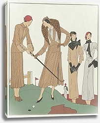 Постер Неизвестен Art – Goût – Beauté, Feuillets de l’ élégance féminine, Novembre 1931, No. 135, 12e Année, p. 18