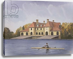 Постер Ханна Дункан (совр) Harvard Boathouse - Fall
