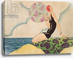 Постер Винсент Рене Bather, c.1925