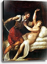 Постер Тициан (Tiziano Vecellio) The Rape of Lucretia