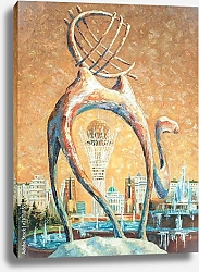 Постер  Астана - золотая жемчужина Казахстана