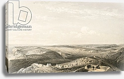 Постер Симпсон Вильям View from the heights above Balaklava looking towards Sebastopol