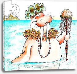 Постер Кристи Майли (совр) Walrus Sea Queen