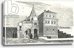 Постер Школа: Немецкая школа (19 в.) Headquarters of the Romanovs in Moscow, 17th Century