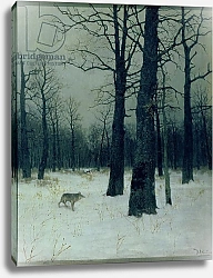 Постер Левитан Исаак Wood in Winter, 1885