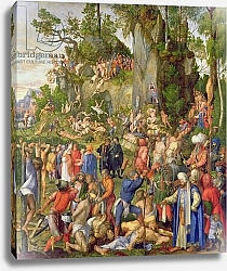 Постер Дюрер Альбрехт Martyrdom of the Ten Thousand, 1508
