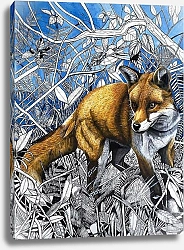 Постер Кэтрайт Уильям (животные) Nature's Kingdom: The Fox is Coming to Town 2