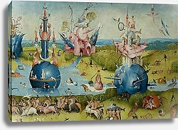 Постер Босх Иероним The Garden of Earthly Delights: detail of the central panel, c.1500 2