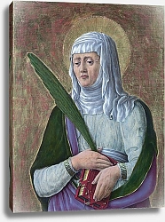 Постер Шиавоне Джорджио Святой в образе женщины