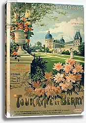 Постер Хьюго Алесси Advertisement for 'Touraine Et Berry', by Orleans Railway