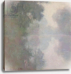 Постер Моне Клод (Claude Monet) The Seine at Giverny, Morning Mists, 1897