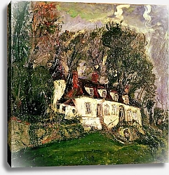 Постер Сутин Хаим The House at Oiseme, 1934