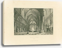 Постер Church of St.Pauls, Antwerp 1