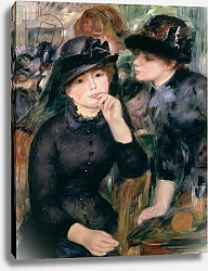 Постер Ренуар Пьер (Pierre-Auguste Renoir) Girls in Black, 1881-82