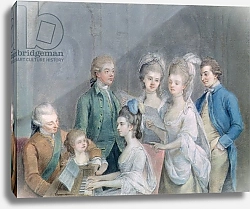 Постер Зоффани Йоханн The family of Charles Schaw, 9th Baron Cathcart