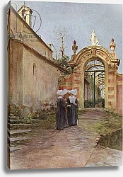 Постер Тиндейл Уолтер Entrance, Villa Centurione, Santa Margherita Ligure