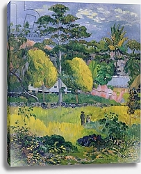 Постер Гоген Поль (Paul Gauguin) Landscape, 1901
