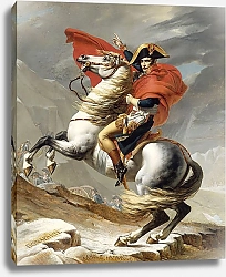 Постер Давид Жак Луи Бонапарт пересекает Великий Сен-Бернард, 20 мая 1800 года
