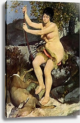 Постер Ренуар Пьер (Pierre-Auguste Renoir) Диана-охотница 2
