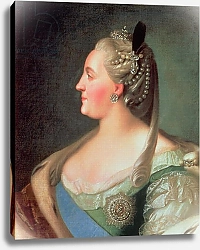 Постер Рокотов Федор Portrait of Empress Catherine II the Great, after 1763