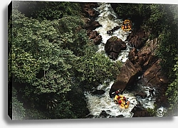 Постер Рафтинг на горной реке