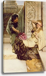 Постер Альма-Тадема Лоуренс (Lawrence Alma-Tadema) Shy
