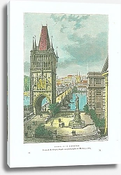 Постер Карлов мост, Прага, Чехия