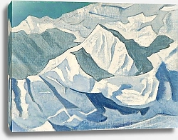 Постер Рерих Николай Снежный подъем. 1924