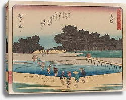 Постер Утагава Хирошиге (яп) Tokaido gojusantsugi, Pl.23