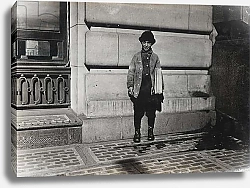 Постер Хайн Льюис (фото) Newsboy, 1909