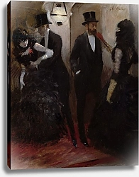 Постер Форейн Луи The Corridors at the Opera, 1885