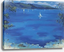 Постер Райт Дженнифер (совр) Salcombe - Blue Morning, 2000