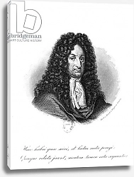 Постер Школа: Немецкая Portrait of Gottfried Wilhelm Baron de Leibniz