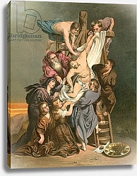 Постер Рубенс (последователи) The Descent from the Cross 2