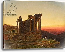 Постер Кропси Джаспер Temple of the Sibyl, Tivoli, 1876