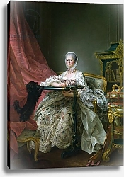 Постер Друаис Франсис Madame de Pompadour, 1763-64