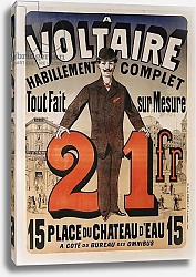 Постер Шере Жюль Poster advertising 'A Voltaire', c.1877