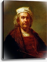 Постер Рембрандт (Rembrandt) Self Portrait, c.1660-63