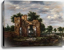 Постер Рейсдал Якоб Разрушенный замок