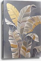 Постер Банановые листья