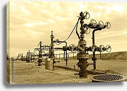Постер Концепция нефтегазовой промышленности